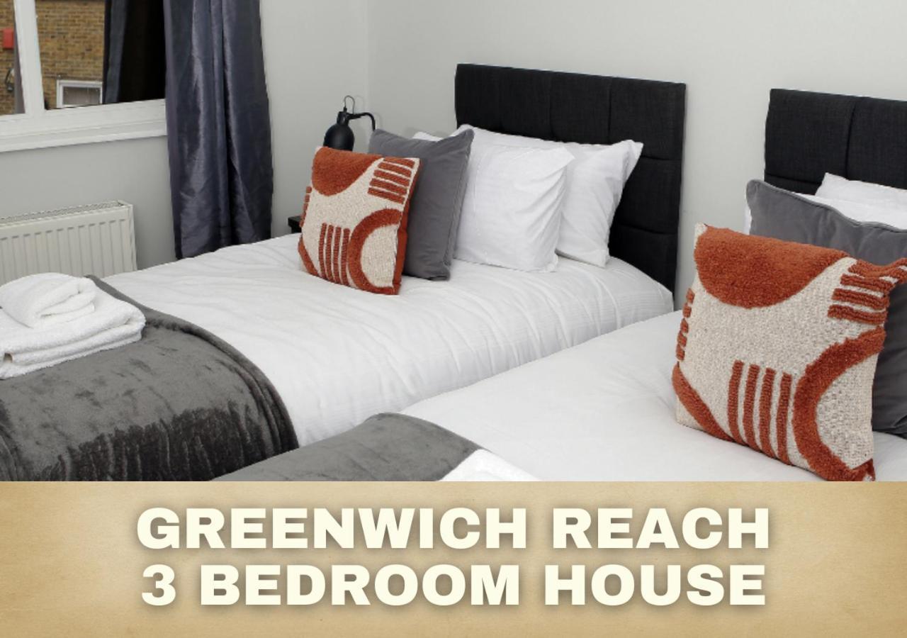 Appartement 3-Bed House With Parking Near London O2 Extérieur photo